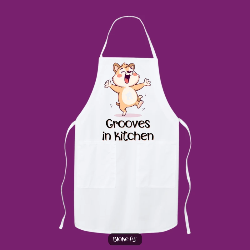 Funny Bloke Animal Dancing Apron - Cook Up Laughs in Style