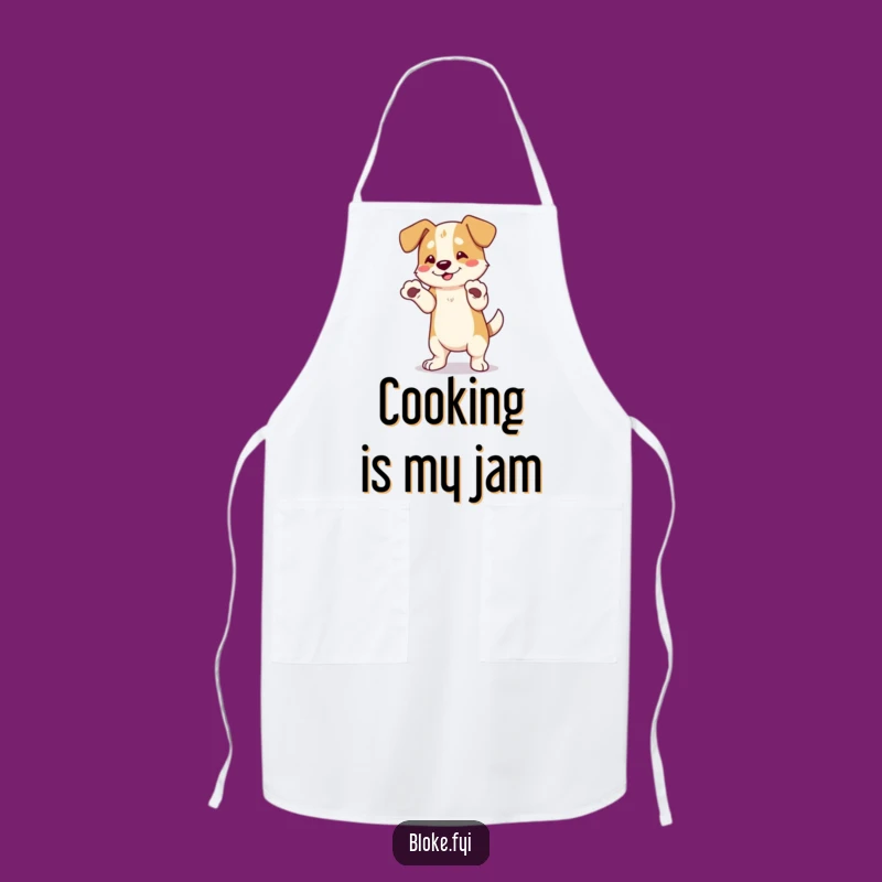 Funny Dog Apron: Cook with Comedy, Big Paws Dancing, Hilarious Kitchen Gift