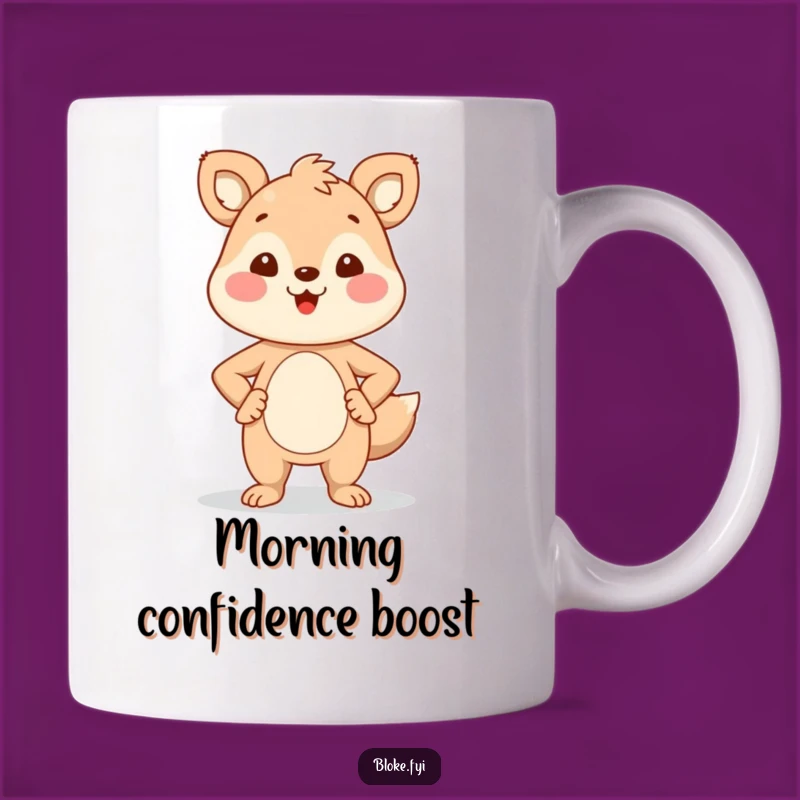 Funny Proud Animal Mug - Confident Character Design, Hilarious Gift