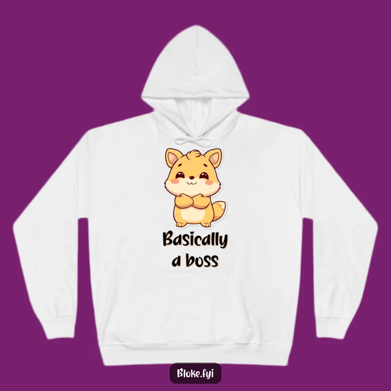 Funny Confident Animal Hoodie - Cozy Funny Gift for Cold Days