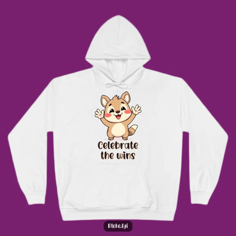 Funny High-Five Hoodie - Cozy Funny Gift for Cheering Squads