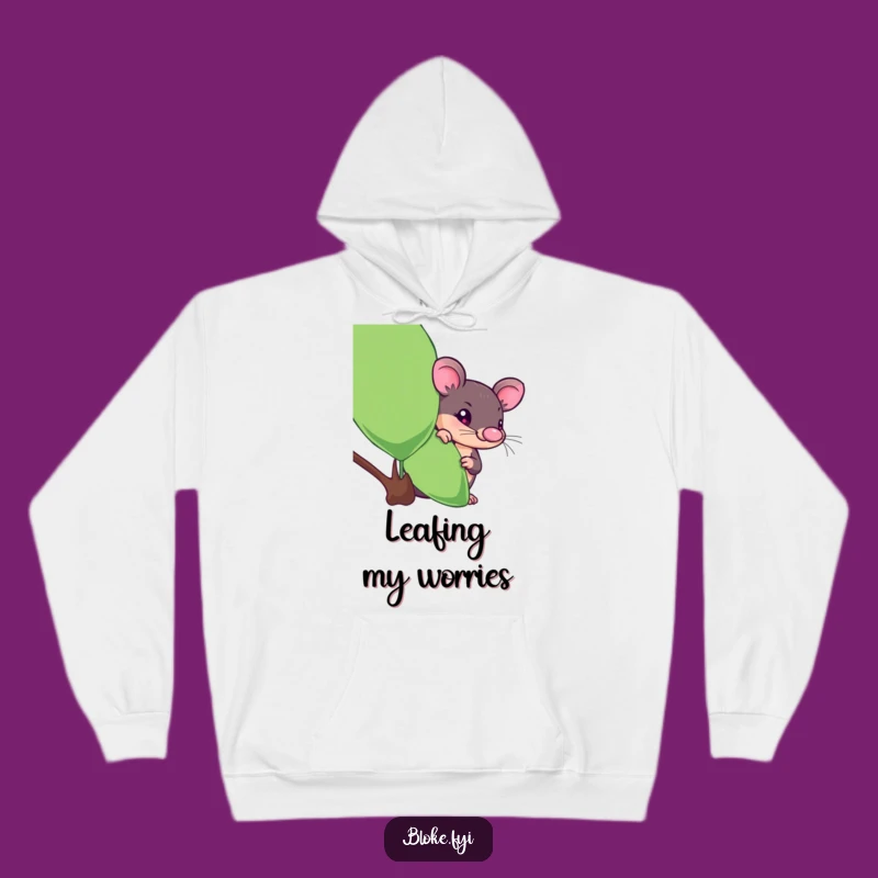 Funny Platypus Hoodie, Cozy Peeker Design, Warm and Hilarious Gift for Nature Lovers