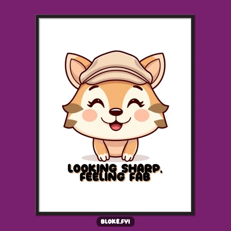 Decorate your space with this free printable wall art, easily printed at home. A touch of quirky humor for any room!