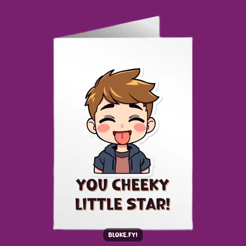 Celebrate their win with this Free Printable congratulations card! The cheeky guy's tongue-out pose is hilariously congratulatory. Print at home.