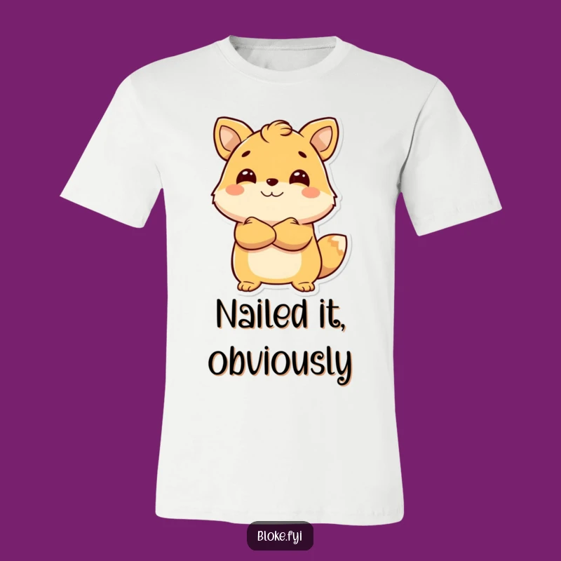 Funny Confident Animal T-Shirt - Awesome Funny Gift for Her or Him