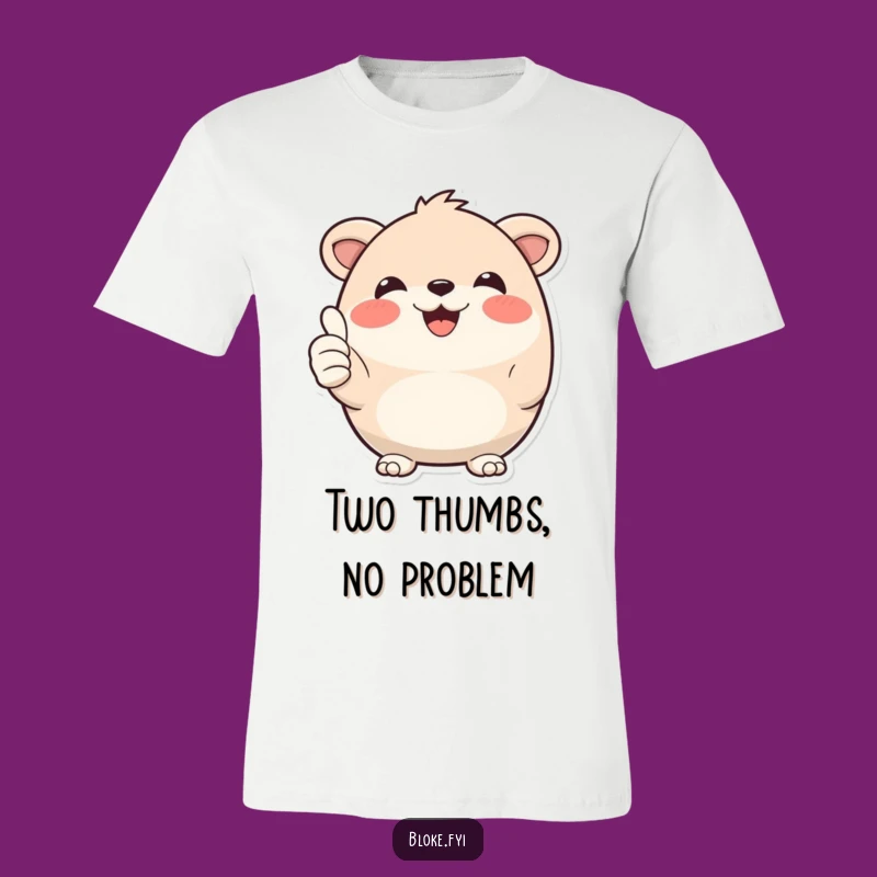 Funny Thumbs Up Animal T-Shirt: Wear Your Happy Vibes