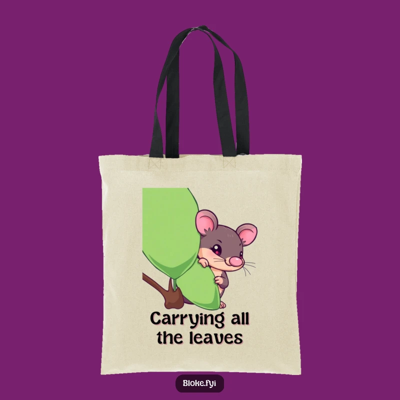 Funny Platypus Tote Bag, Curious Design, Stylish and Hilarious Everyday Carryall
